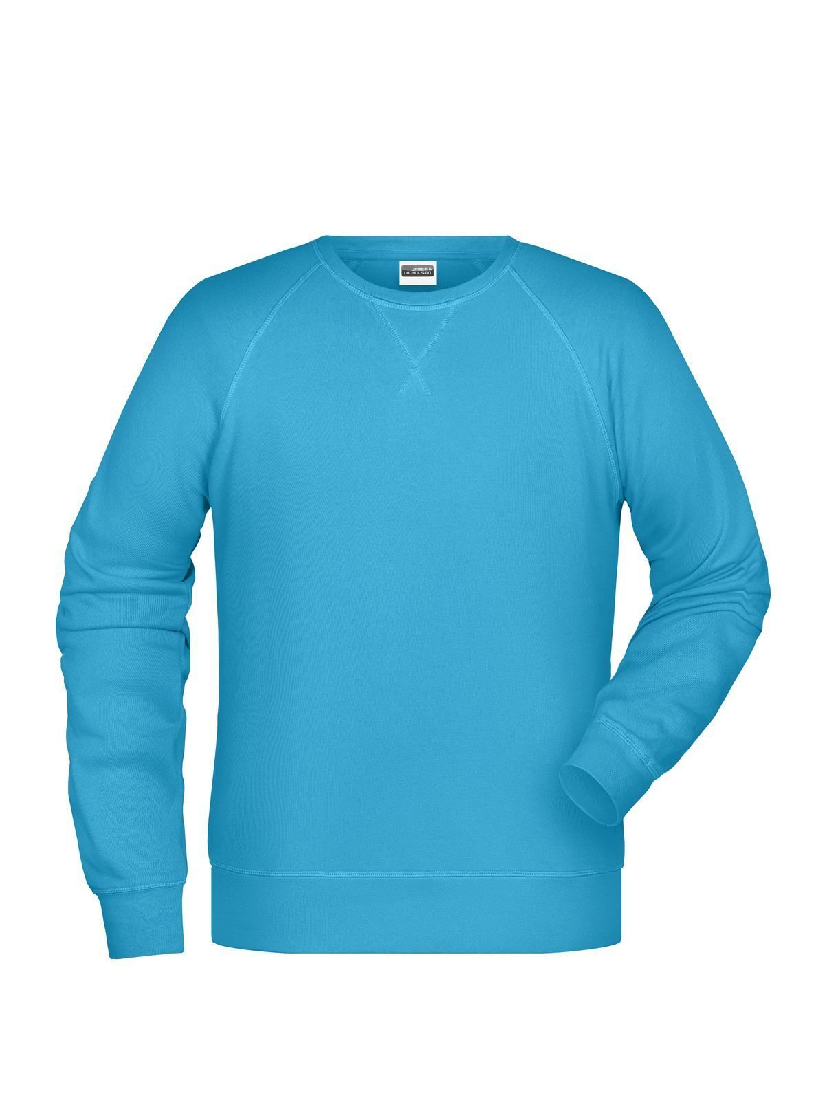 Men´s Sweat Herren Sweatshirt / Hoodie – Daiber – Farbe Türkis – individuell veredelbar