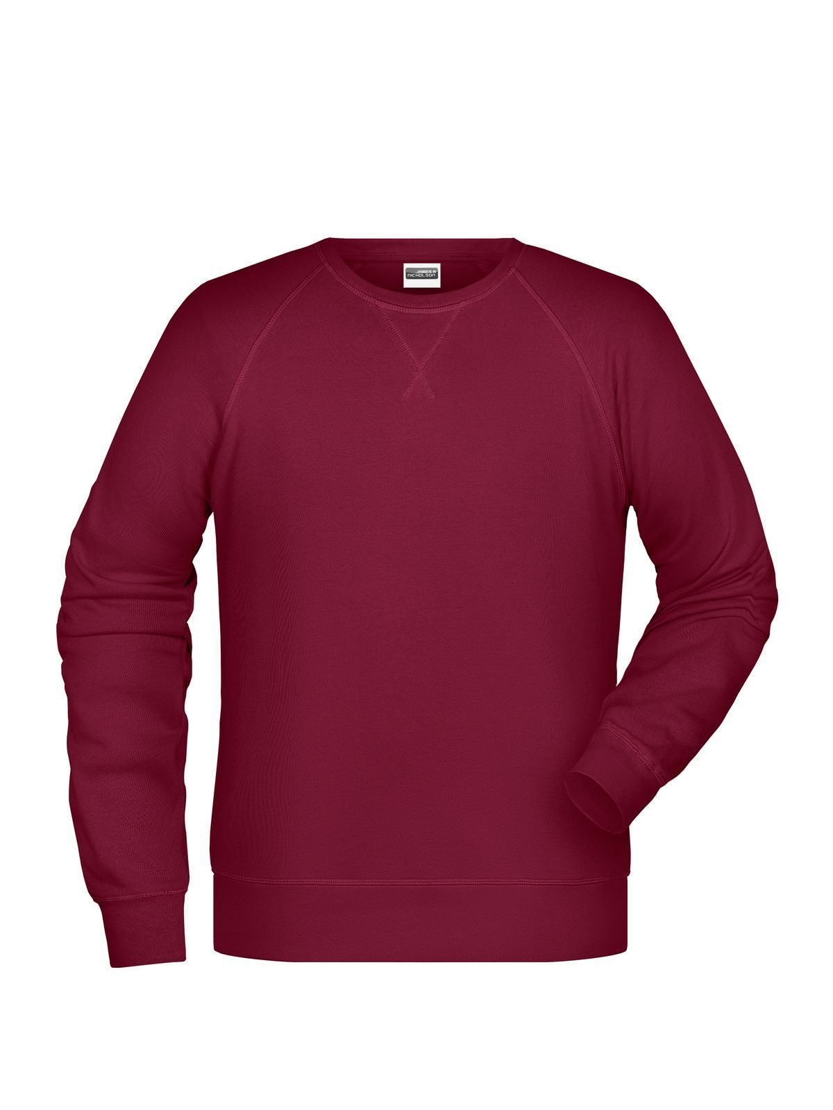 Men´s Sweat Herren Sweatshirt / Hoodie – Daiber – Farbe Bordeaux – individuell veredelbar