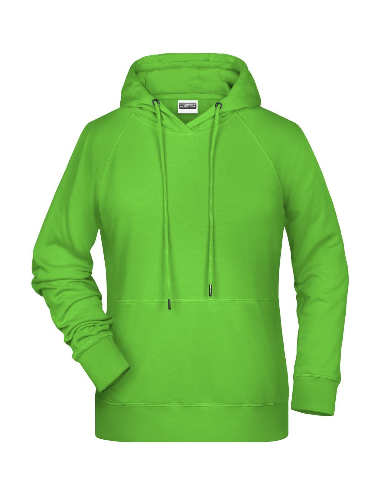 Ladies' Hoody Damen Sweatshirt / Hoodie – Daiber – Farbe lime-green – individuell veredelbar