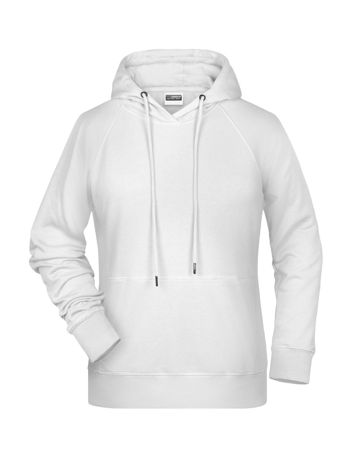 Ladies' Hoody Damen Sweatshirt / Hoodie – Daiber – Farbe Weiß – individuell veredelbar