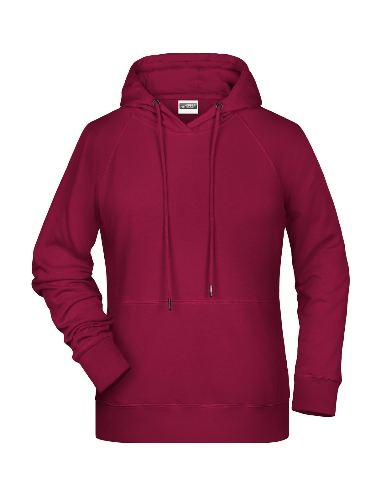 Ladies' Hoody Damen Sweatshirt / Hoodie – Daiber – Farbe Bordeaux – individuell veredelbar