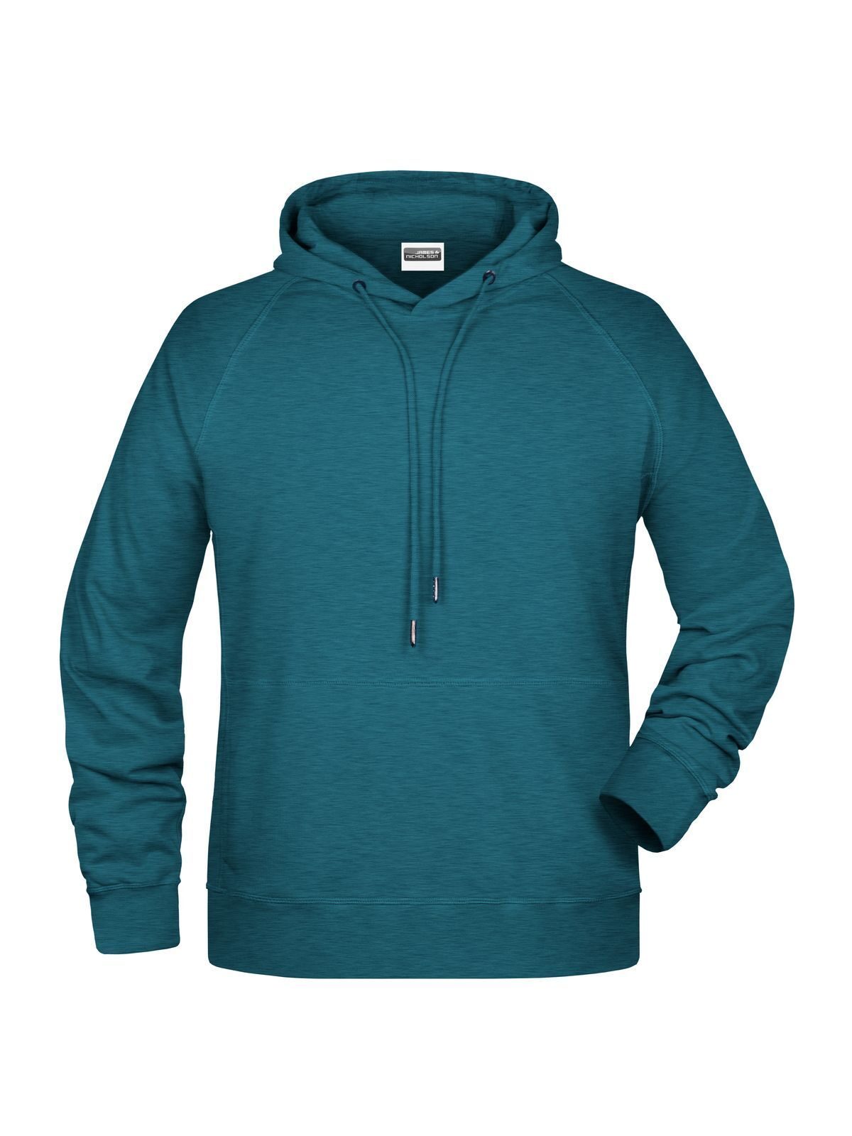 Hoody Herren Sweatshirt / Hoodie – Daiber – Farbe petrol-melange – individuell veredelbar