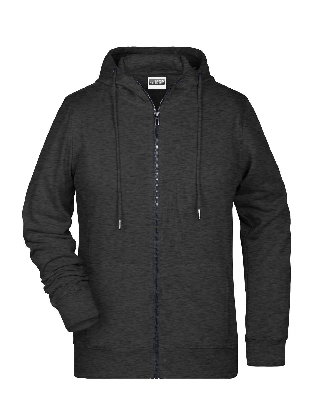 Ladies' Zip Hoody Damen Sweatshirt / Hoodie – Daiber – Farbe black-heather – individuell veredelbar