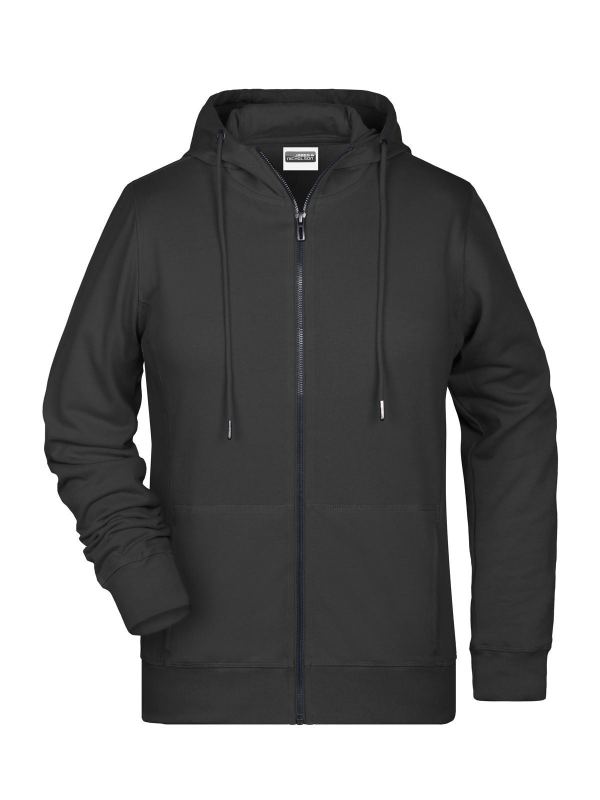 Ladies' Zip Hoody Damen Sweatshirt / Hoodie – Daiber – Farbe Schwarz – individuell veredelbar