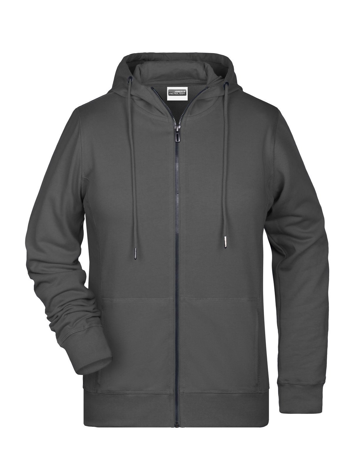 Ladies' Zip Hoody Damen Sweatshirt / Hoodie – Daiber – Farbe graphite – individuell veredelbar