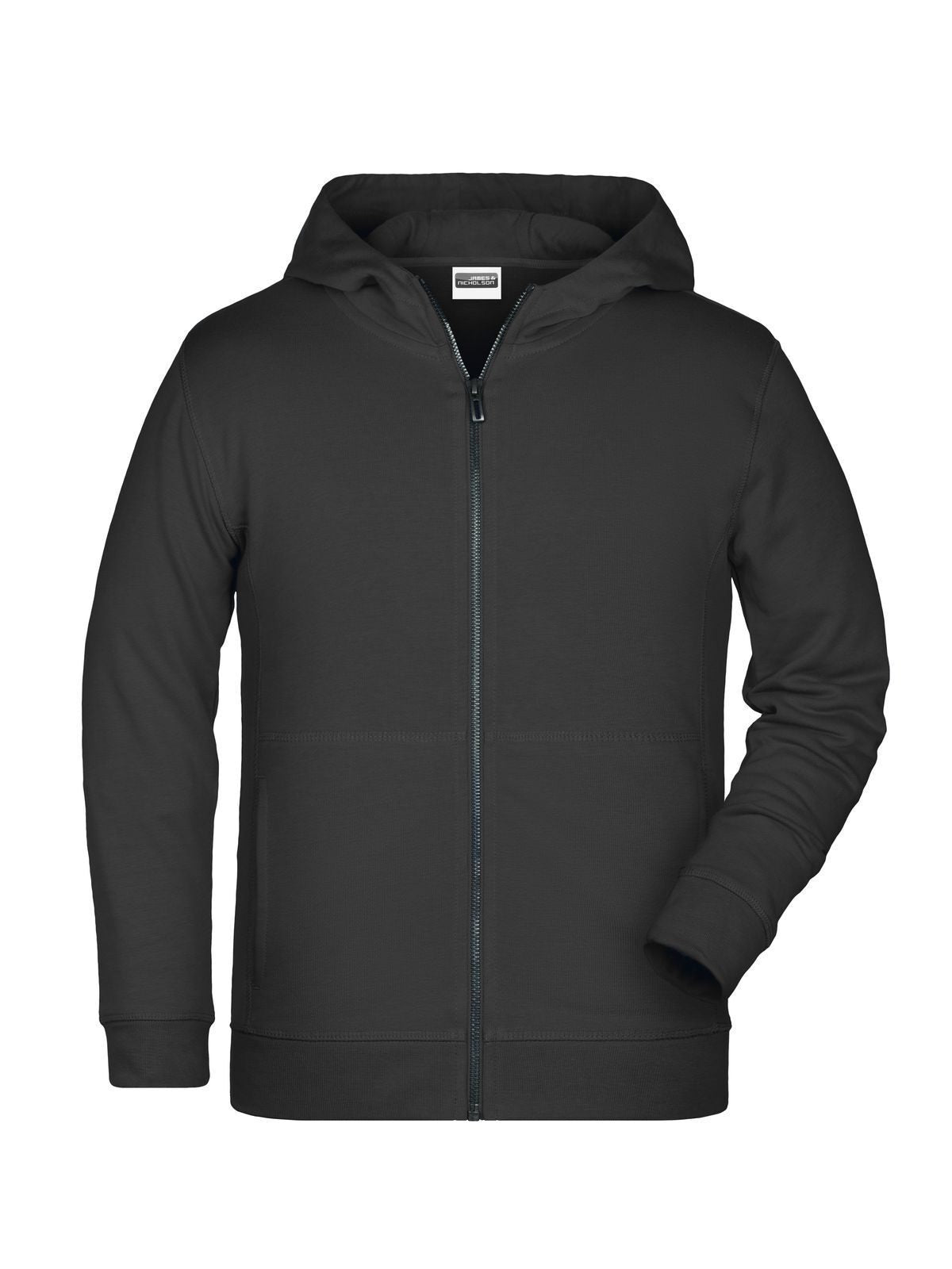 Zip Hoody Kinder Sweatshirt / Hoodie – Daiber – Farbe Schwarz – individuell veredelbar