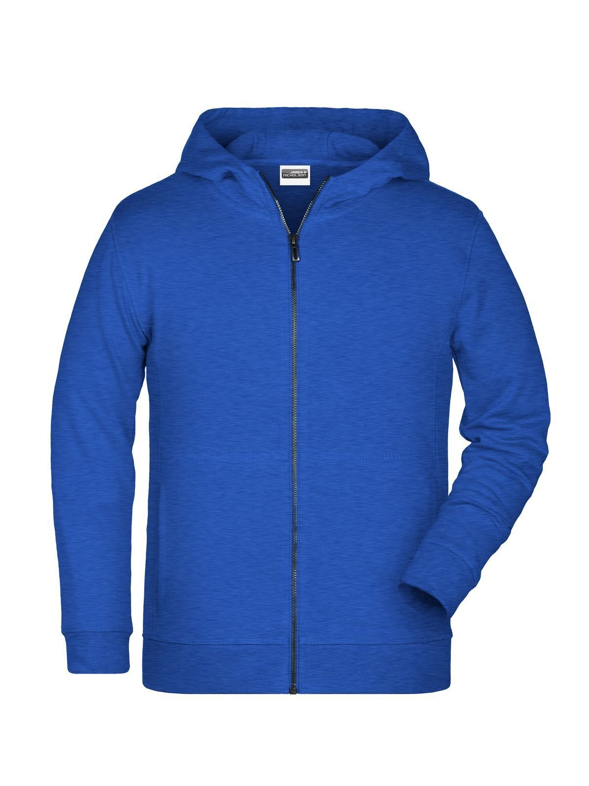 Zip Hoody Kinder Sweatshirt / Hoodie – Daiber – Farbe royal-heather – individuell veredelbar