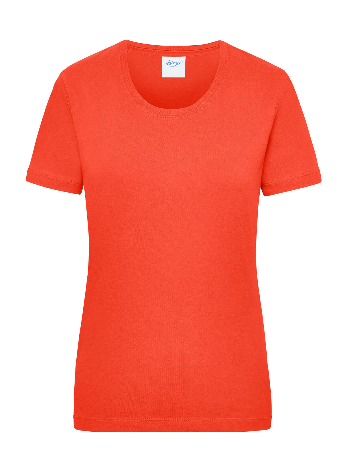 Workwear-T Women Damen T-Shirt – Daiber – Farbe spicy-orange – individuell veredelbar