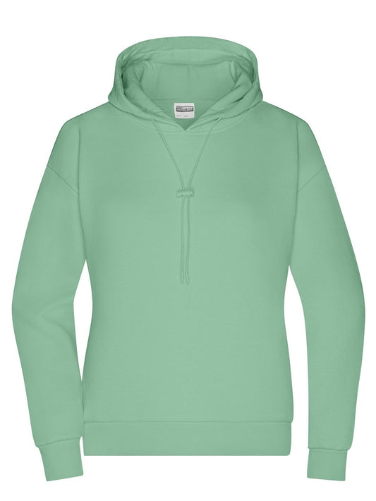 Ladies' Lounge Hoody Damen Sweatshirt / Hoodie – Daiber – Farbe jade-green – individuell veredelbar