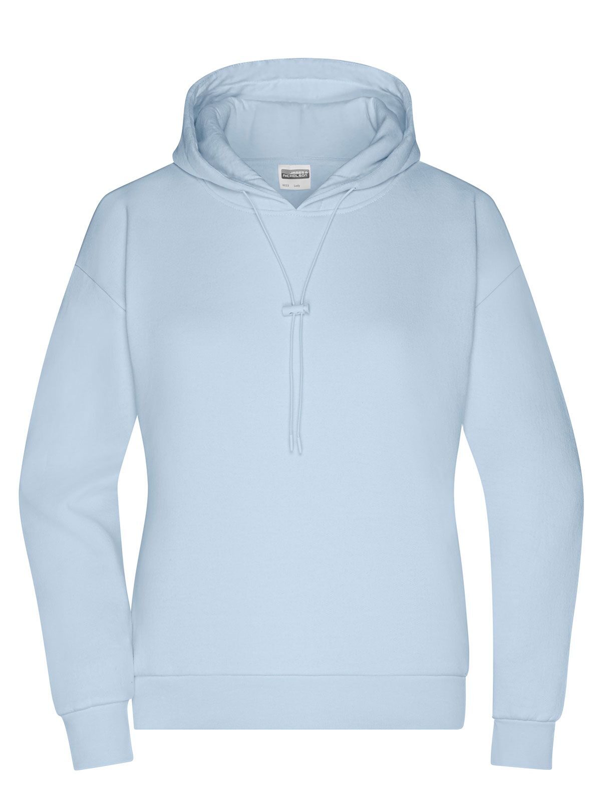 Ladies' Lounge Hoody Damen Sweatshirt / Hoodie – Daiber – Farbe light-blue – individuell veredelbar