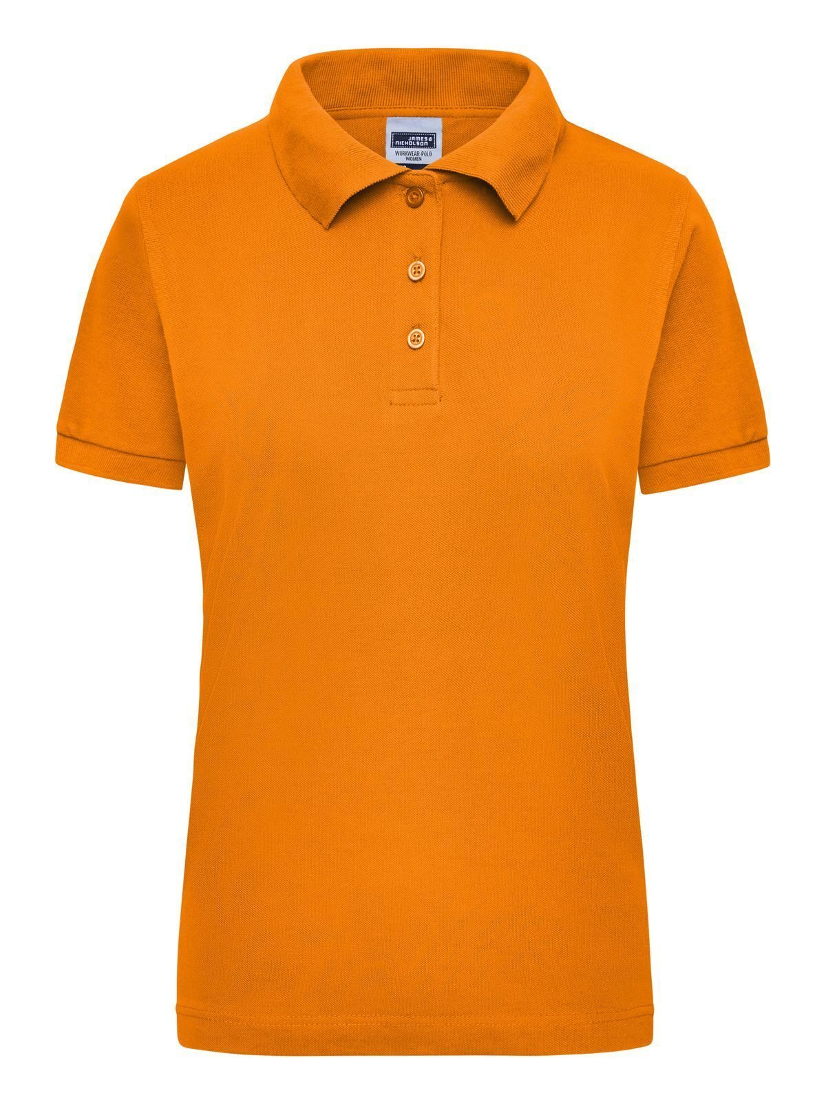 Workwear Polo Women Damen Poloshirt – Daiber – Farbe Orange – individuell veredelbar