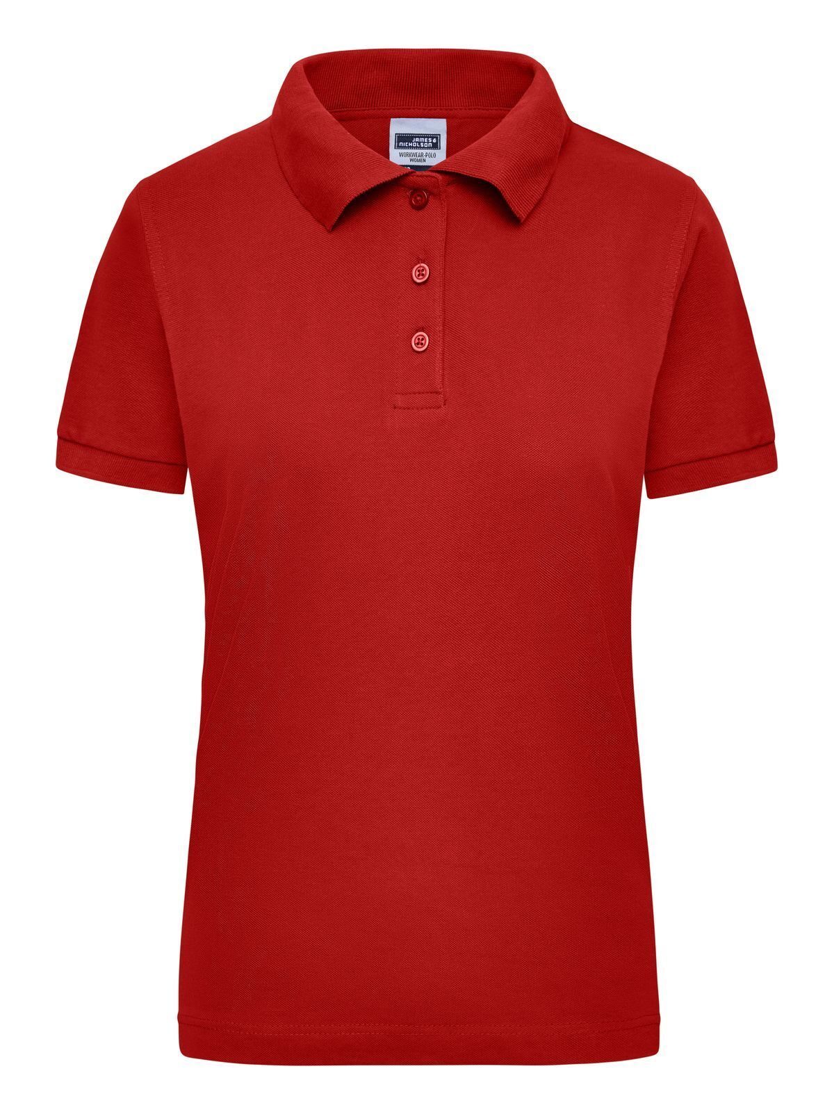 Workwear Polo Women Damen Poloshirt – Daiber – Farbe Rot – individuell veredelbar