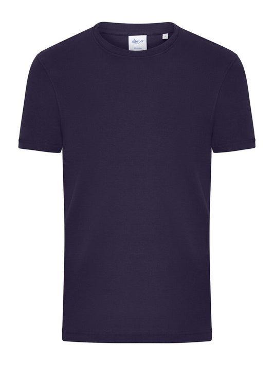 1:1 Rib Herren T-Shirt – Daiber – Farbe deep purple – individuell veredelbar