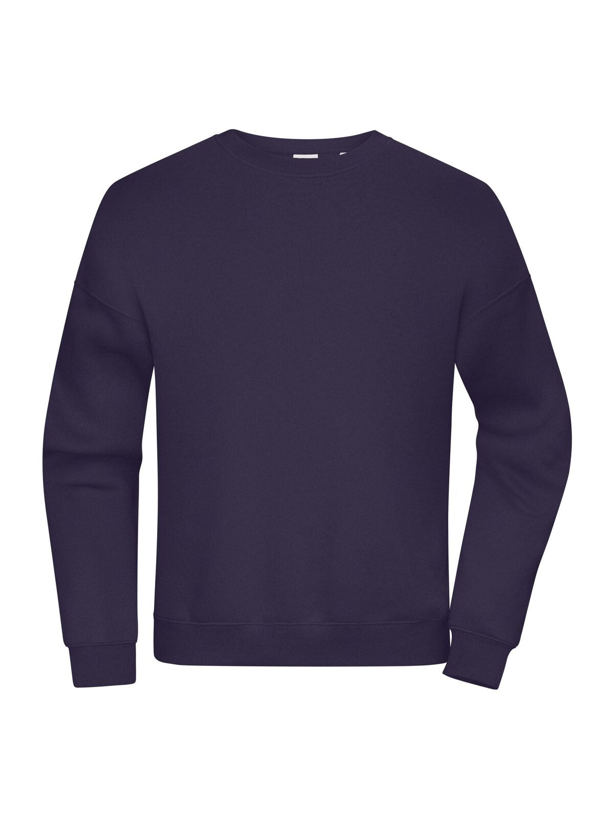 Oversized Sweat Unisex Sweatshirt / Hoodie – Daiber – Farbe deep purple – individuell veredelbar