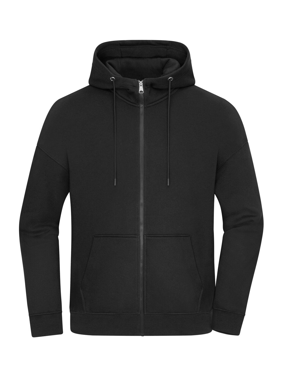 Oversized Hooded Jacket Unisex Sweatshirt / Hoodie – Daiber – Farbe Schwarz – individuell veredelbar