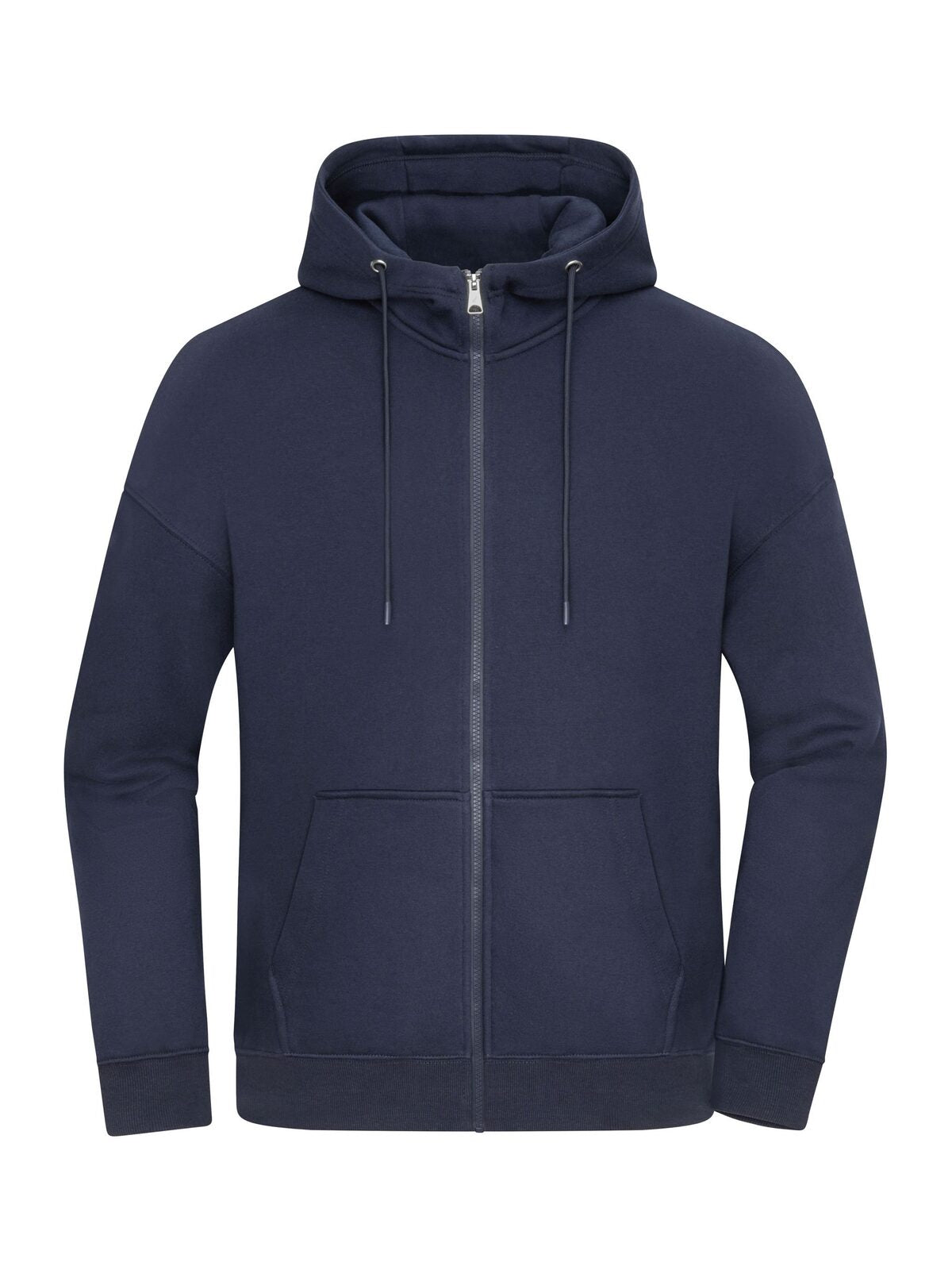 Oversized Hooded Jacket Unisex Sweatshirt / Hoodie – Daiber – Farbe Navy – individuell veredelbar