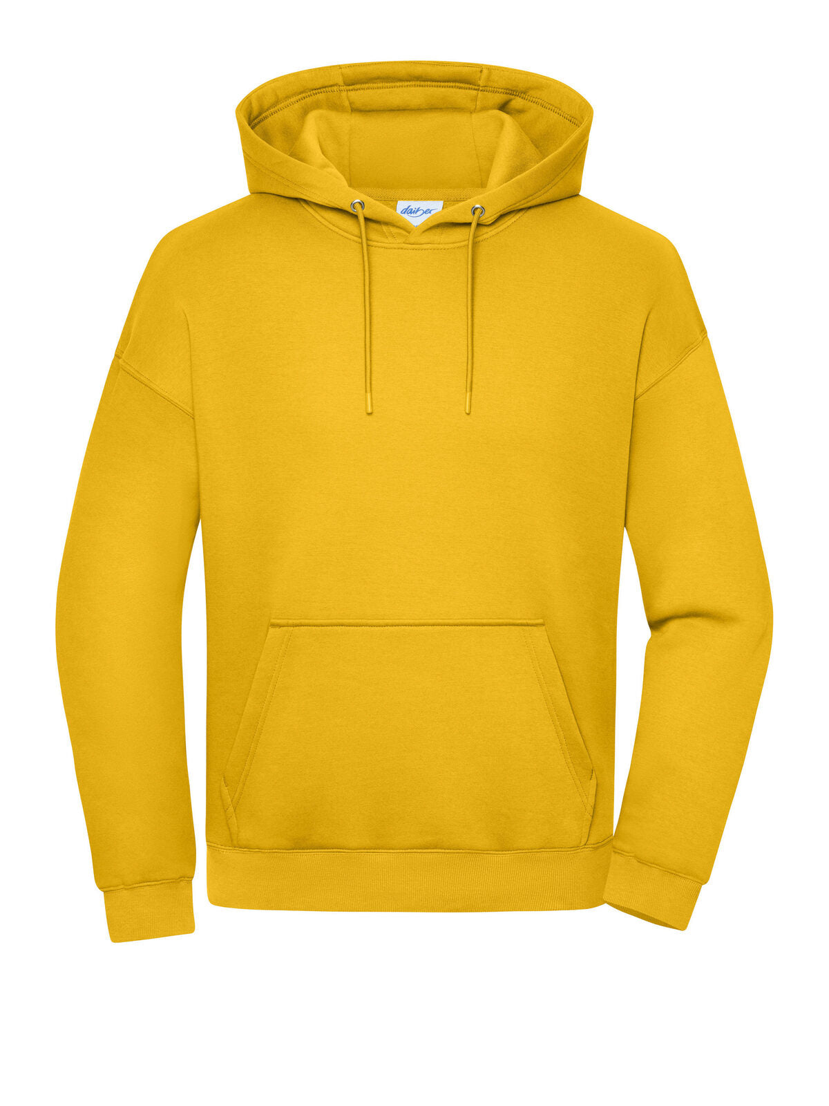 Oversized Sweat Hoody Unisex Sweatshirt / Hoodie – Daiber – Farbe sunflower – individuell veredelbar