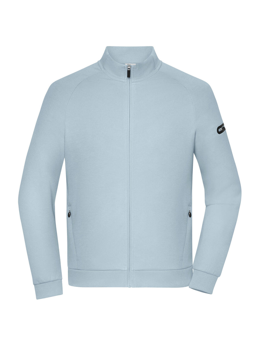 Men‘s Zip Jacket Interlock Herren Sweatshirt / Hoodie – Daiber