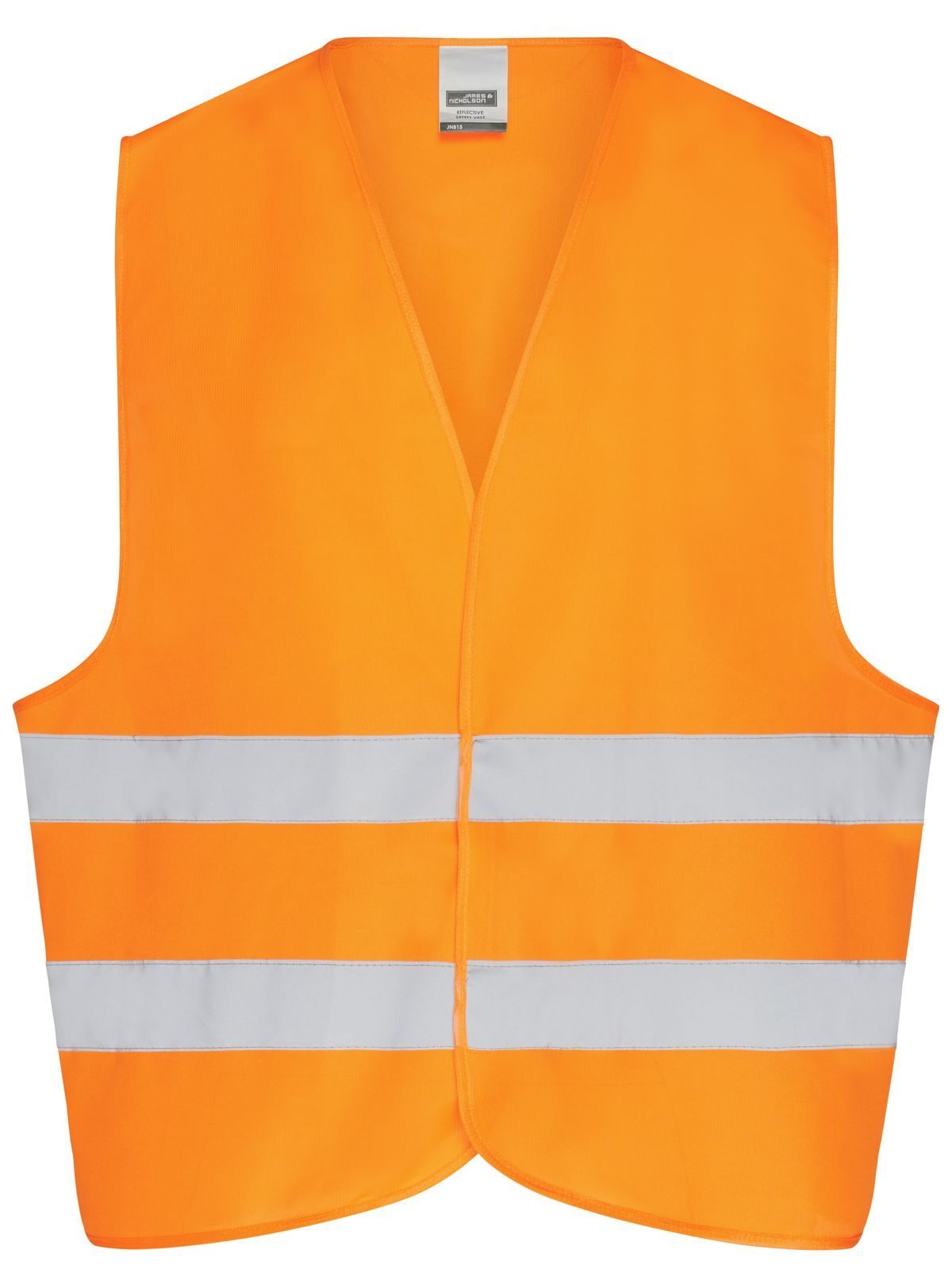 Adults Warnweste / Sicherheitsweste – Daiber – Farbe fluorescent-orange – individuell veredelbar