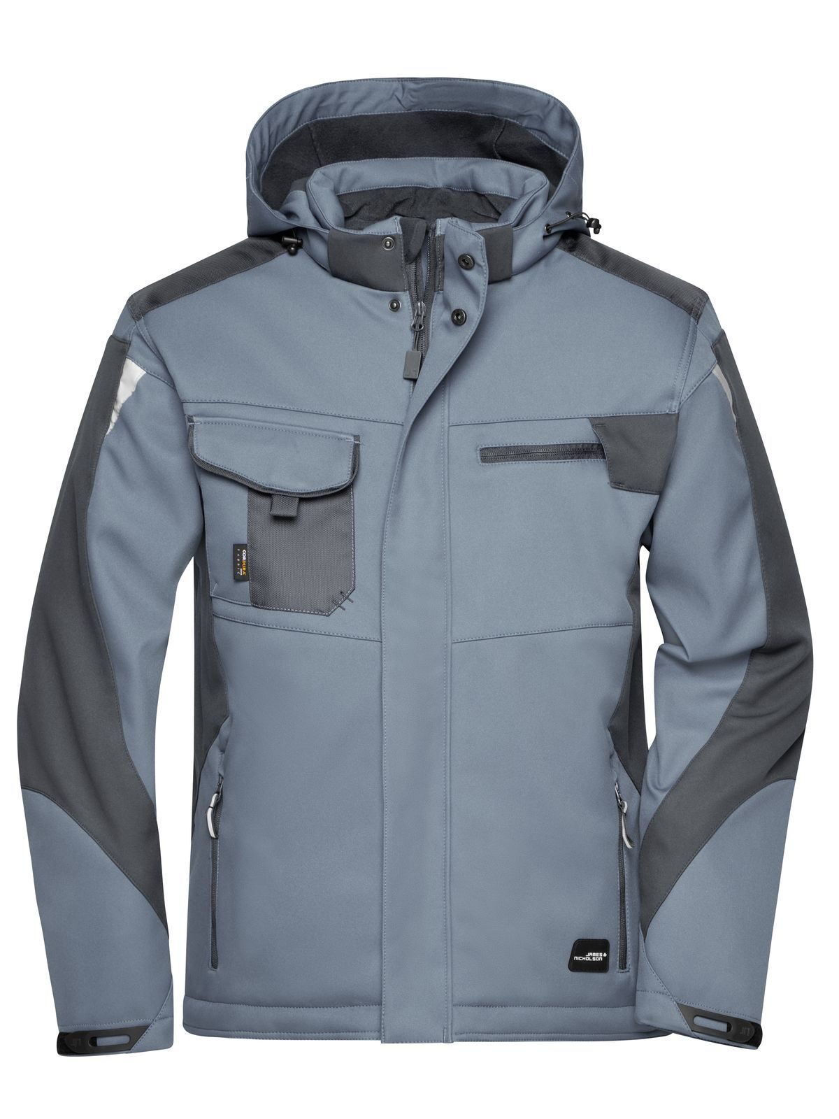 Craftsmen Softshell Jacket - Strong Herren – Daiber – Farbe carbon/black – individuell veredelbar