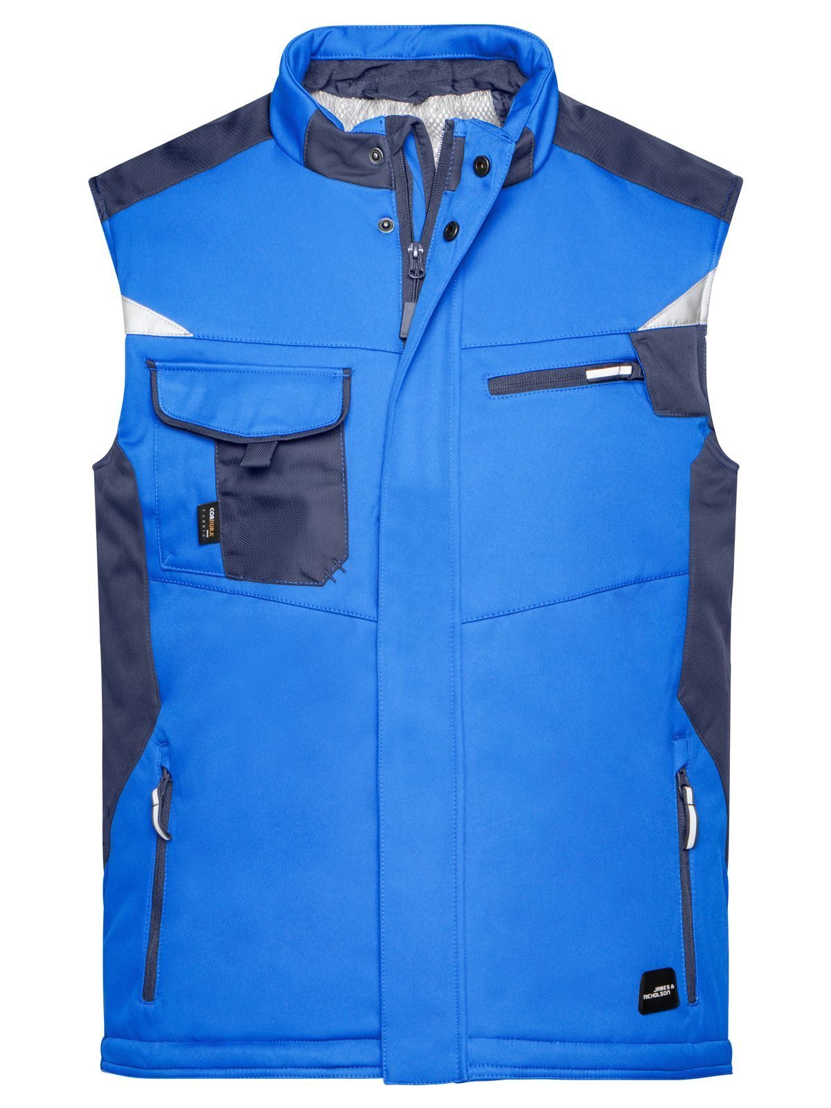 Craftsmen Softshell Vest - Strong Herren – Daiber – Farbe royal/navy – individuell veredelbar