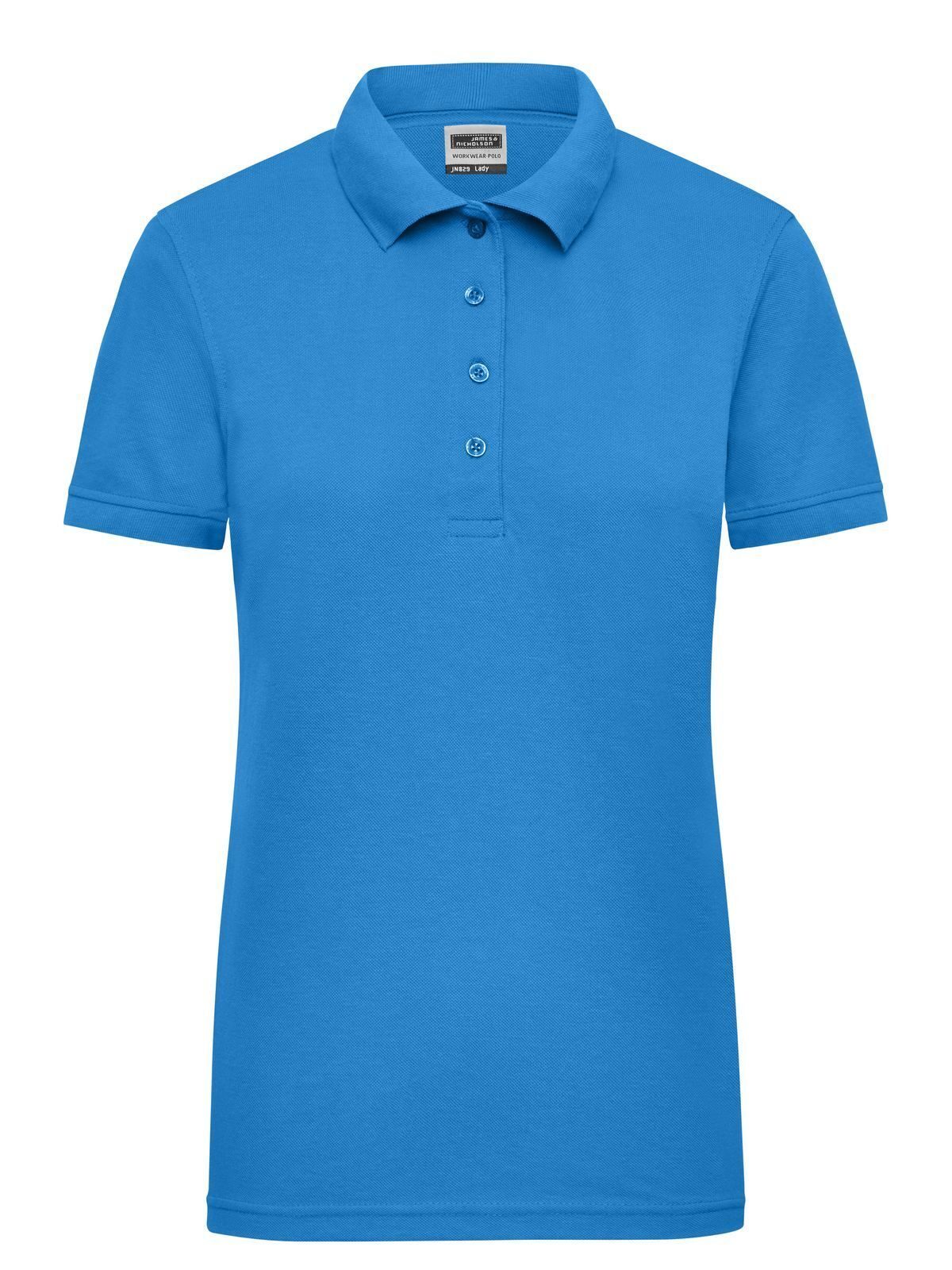 Ladies' Workwear Polo Damen Poloshirt – Daiber – Farbe Aqua – individuell veredelbar