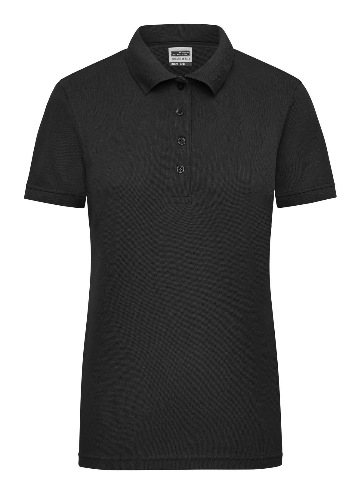 Ladies' Workwear Polo Damen Poloshirt – Daiber – Farbe Schwarz – individuell veredelbar