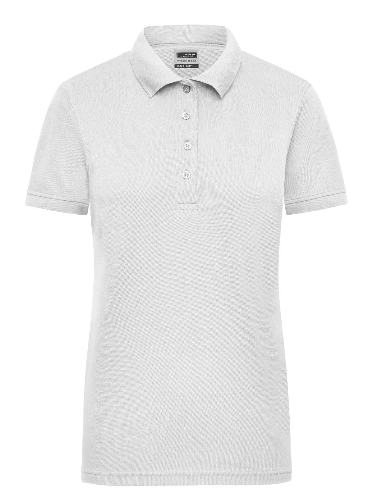 Ladies' Workwear Polo Damen Poloshirt – Daiber – Farbe Weiß – individuell veredelbar