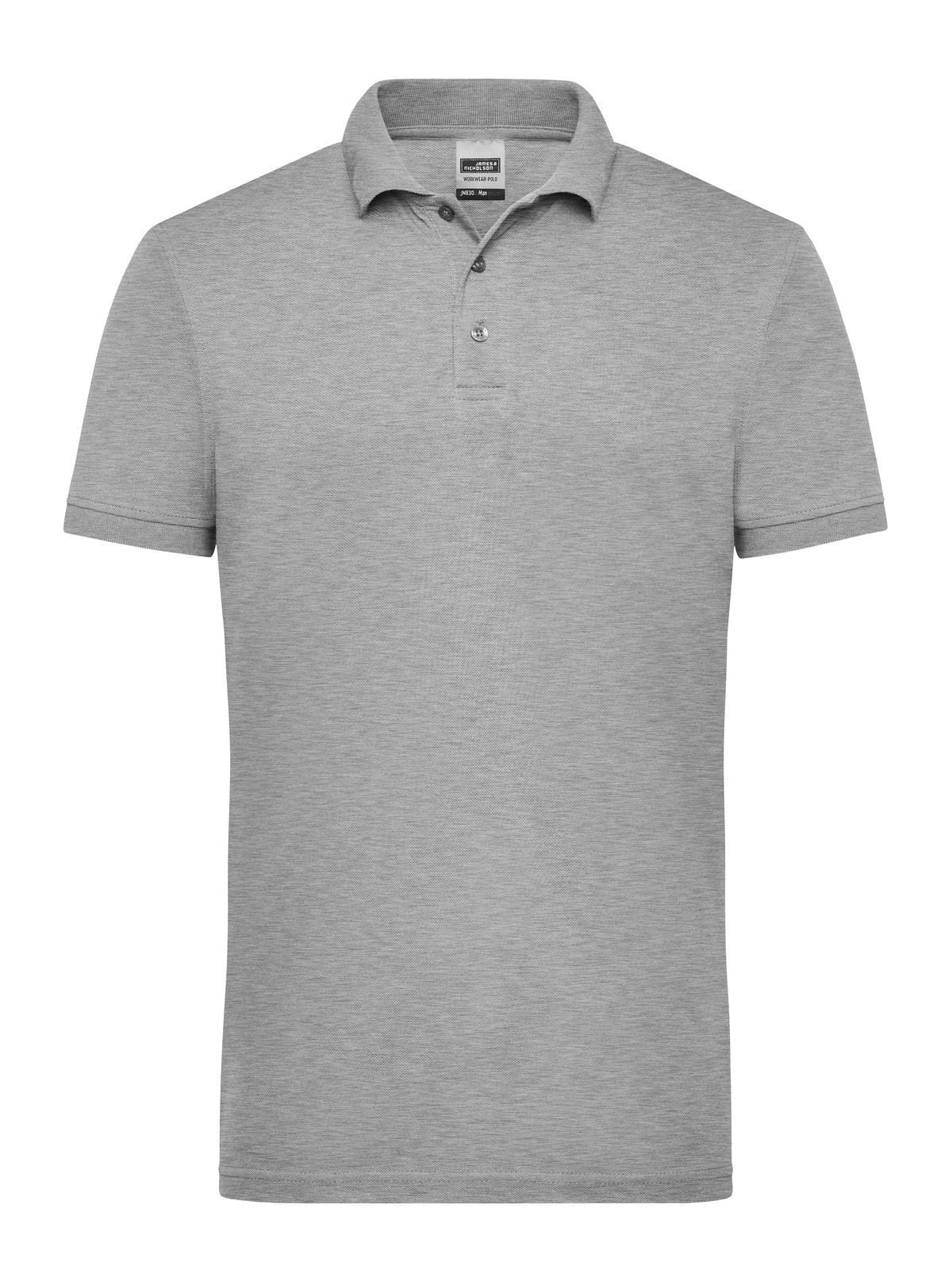Workwear Polo Herren Poloshirt – Daiber – Farbe grey-heather – individuell veredelbar