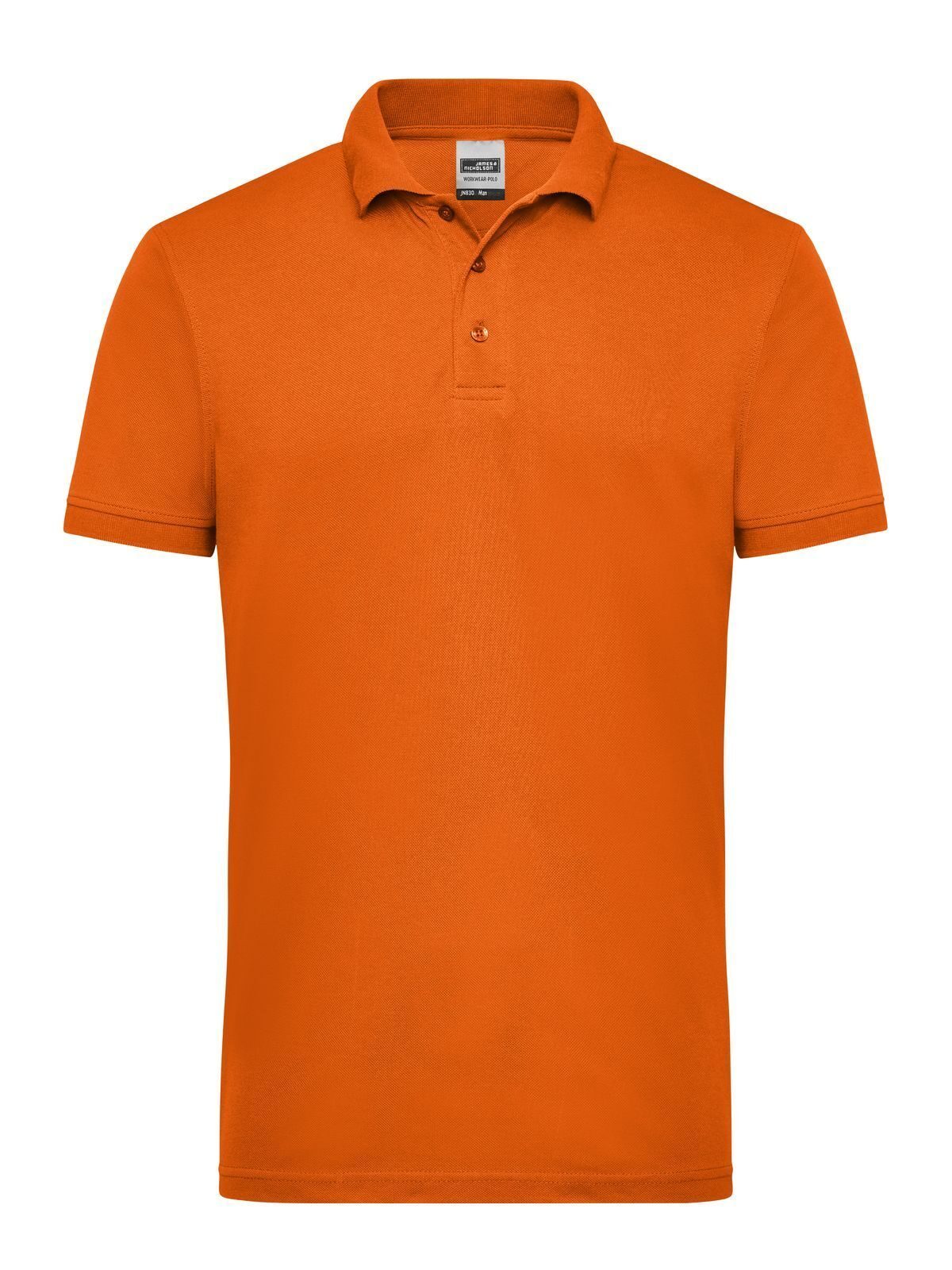 Workwear Polo Herren Poloshirt – Daiber – Farbe Orange – individuell veredelbar
