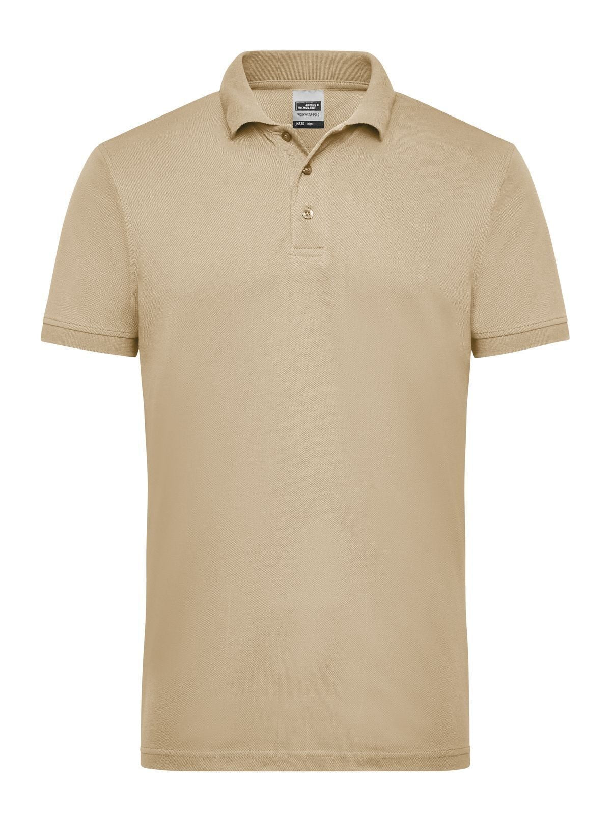 Workwear Polo Herren Poloshirt – Daiber – Farbe Stein – individuell veredelbar