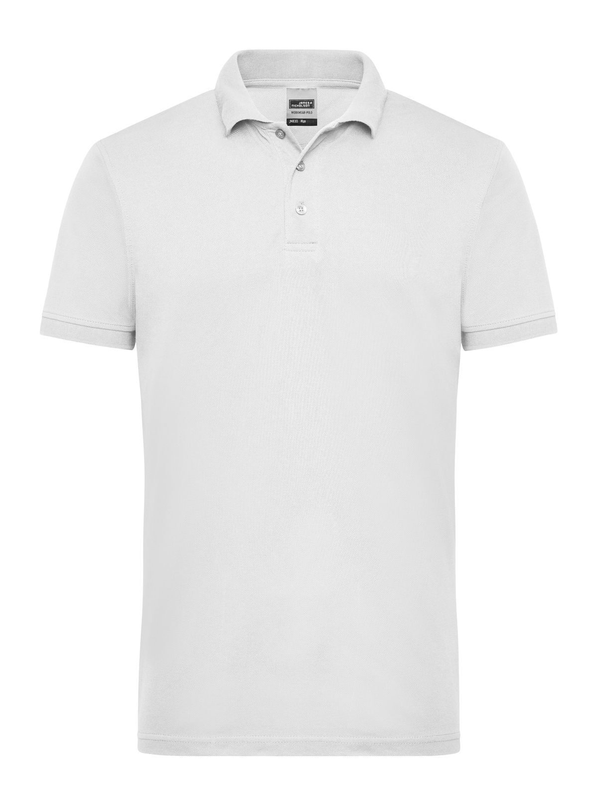 Workwear Polo Herren Poloshirt – Daiber – Farbe Weiß – individuell veredelbar