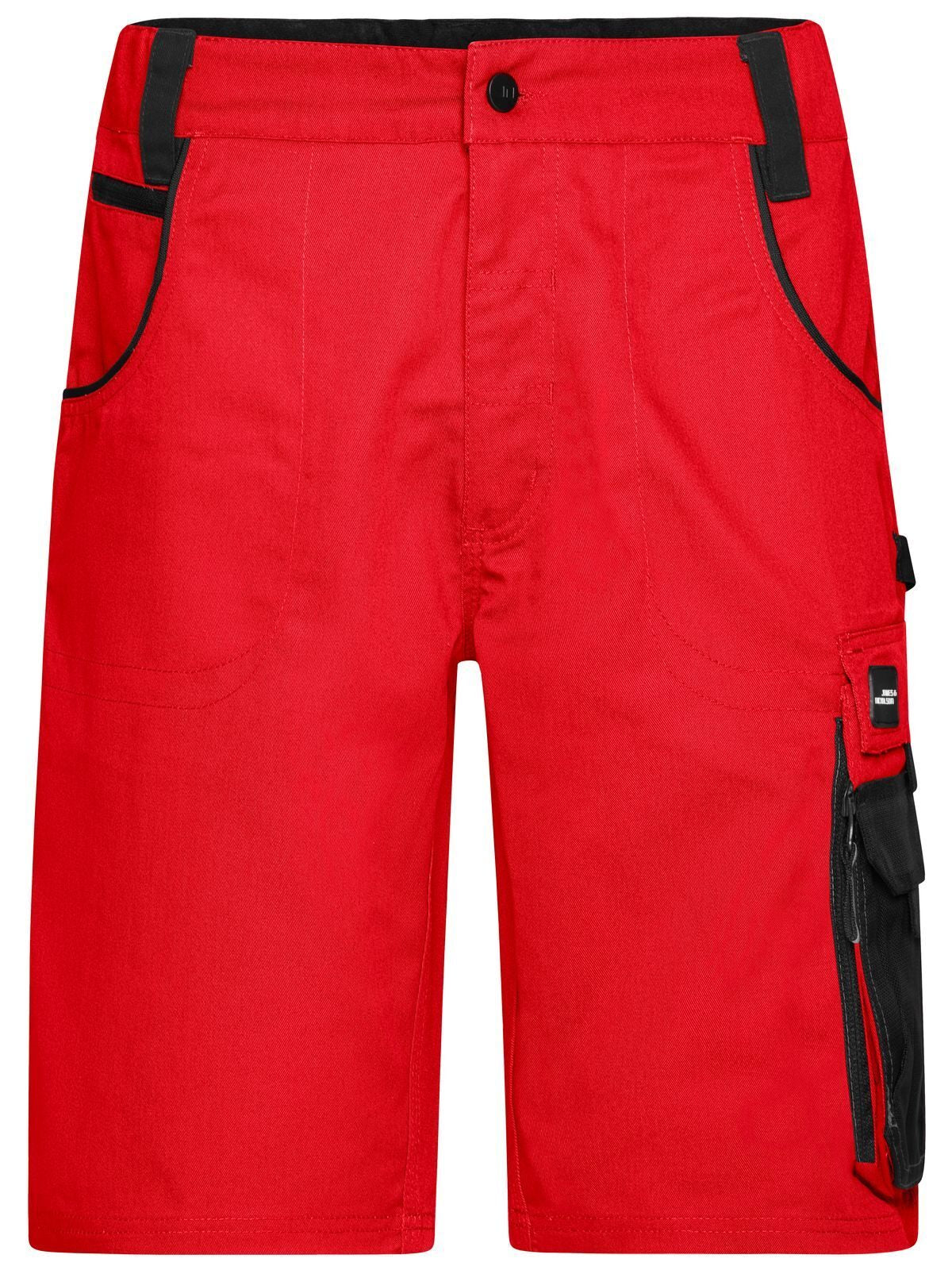 Workwear Bermudas - Strong Hose / Rock – Daiber – Farbe red/black – individuell veredelbar