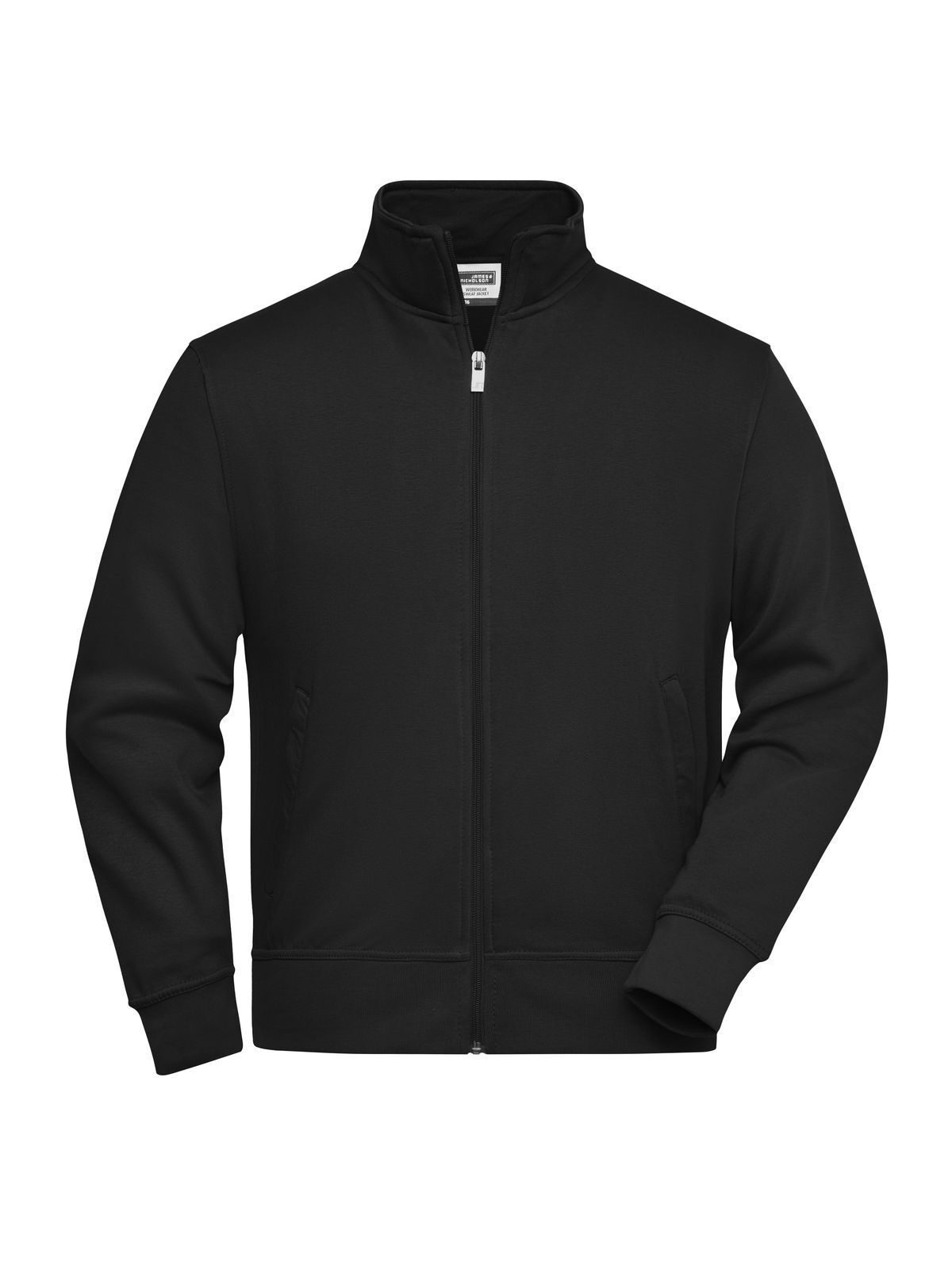 Workwear Sweat Jacket Herren Sweatshirt / Hoodie – Daiber – Farbe Schwarz – individuell veredelbar