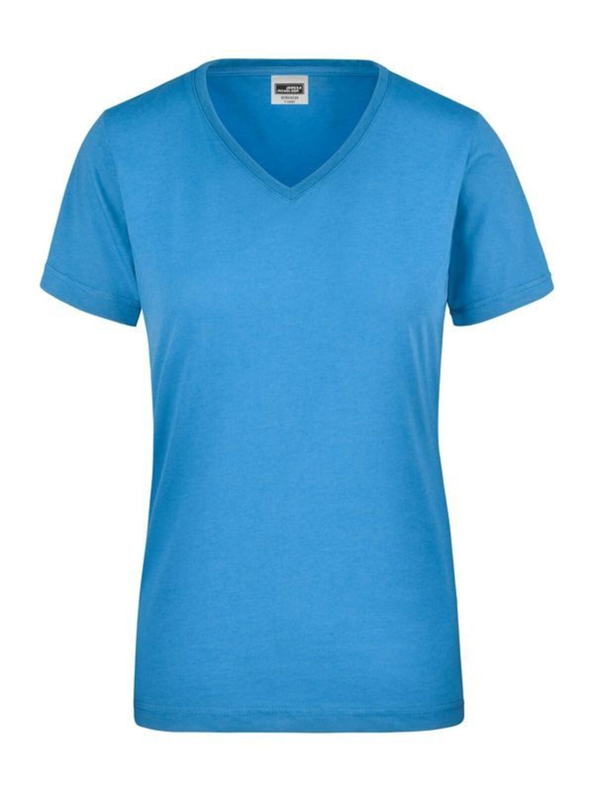 da lavoro donna Damen T-Shirt – Daiber – Farbe Aqua – individuell veredelbar