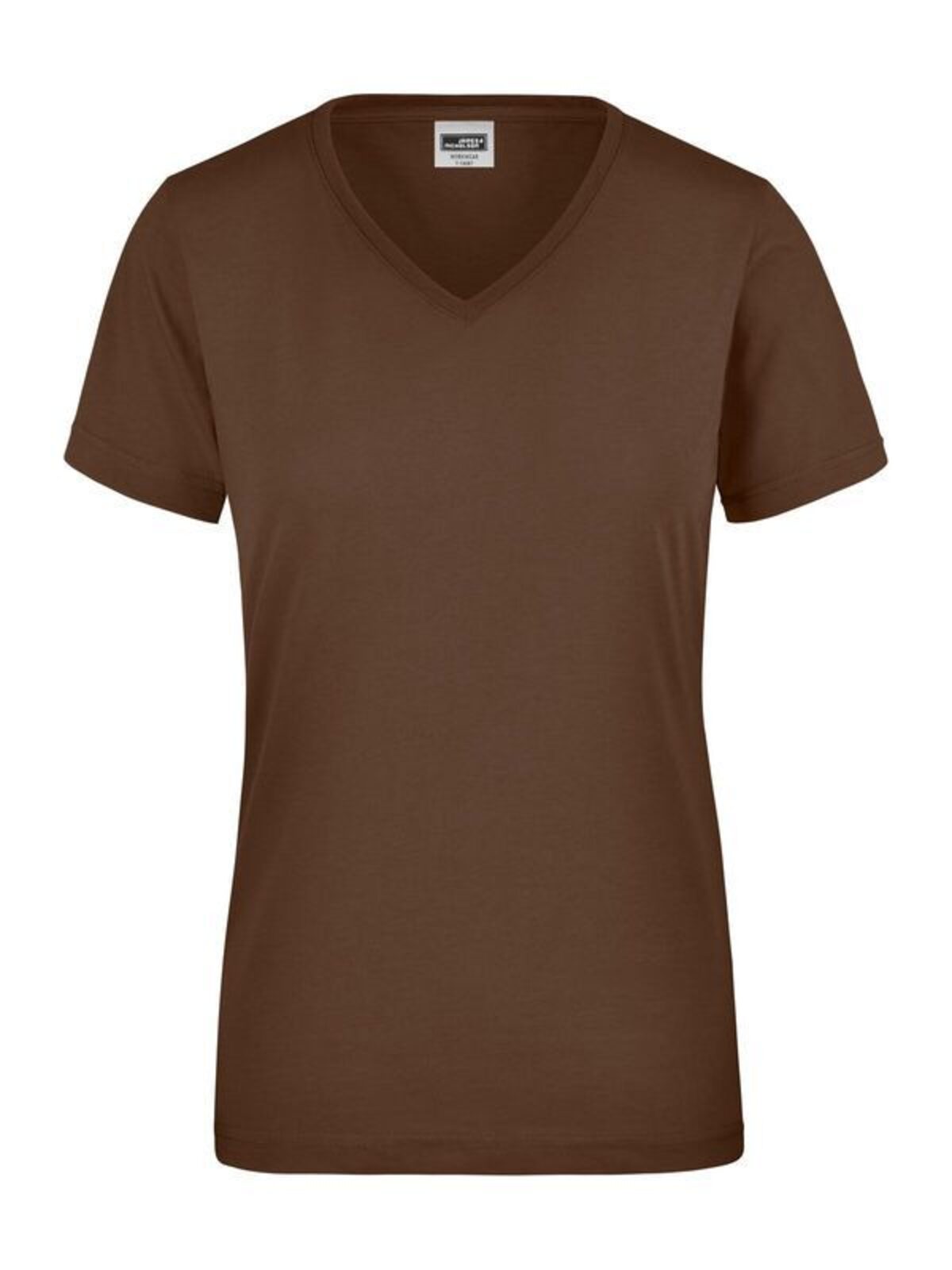 da lavoro donna Damen T-Shirt – Daiber – Farbe Braun – individuell veredelbar