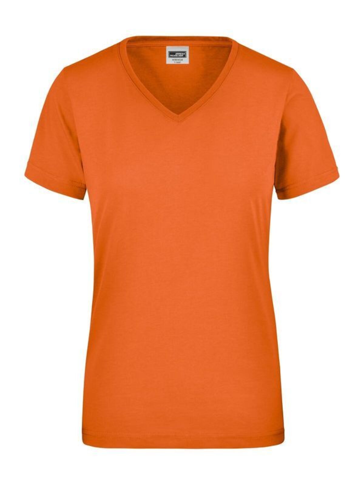 da lavoro donna Damen T-Shirt – Daiber – Farbe Orange – individuell veredelbar