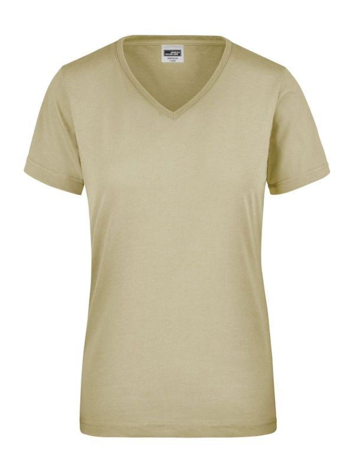 da lavoro donna Damen T-Shirt – Daiber – Farbe Stein – individuell veredelbar