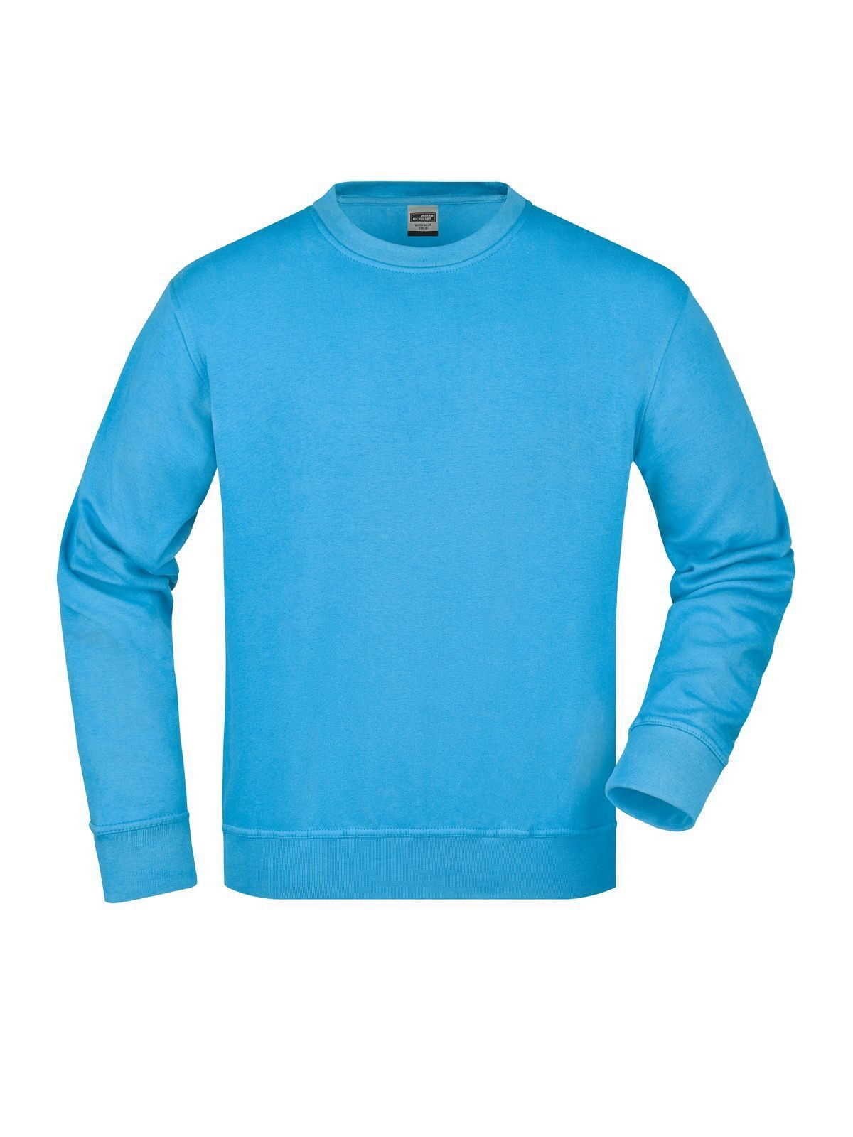 Workwear Sweatshirt Sweatshirt / Hoodie – Daiber – Farbe Aqua – individuell veredelbar