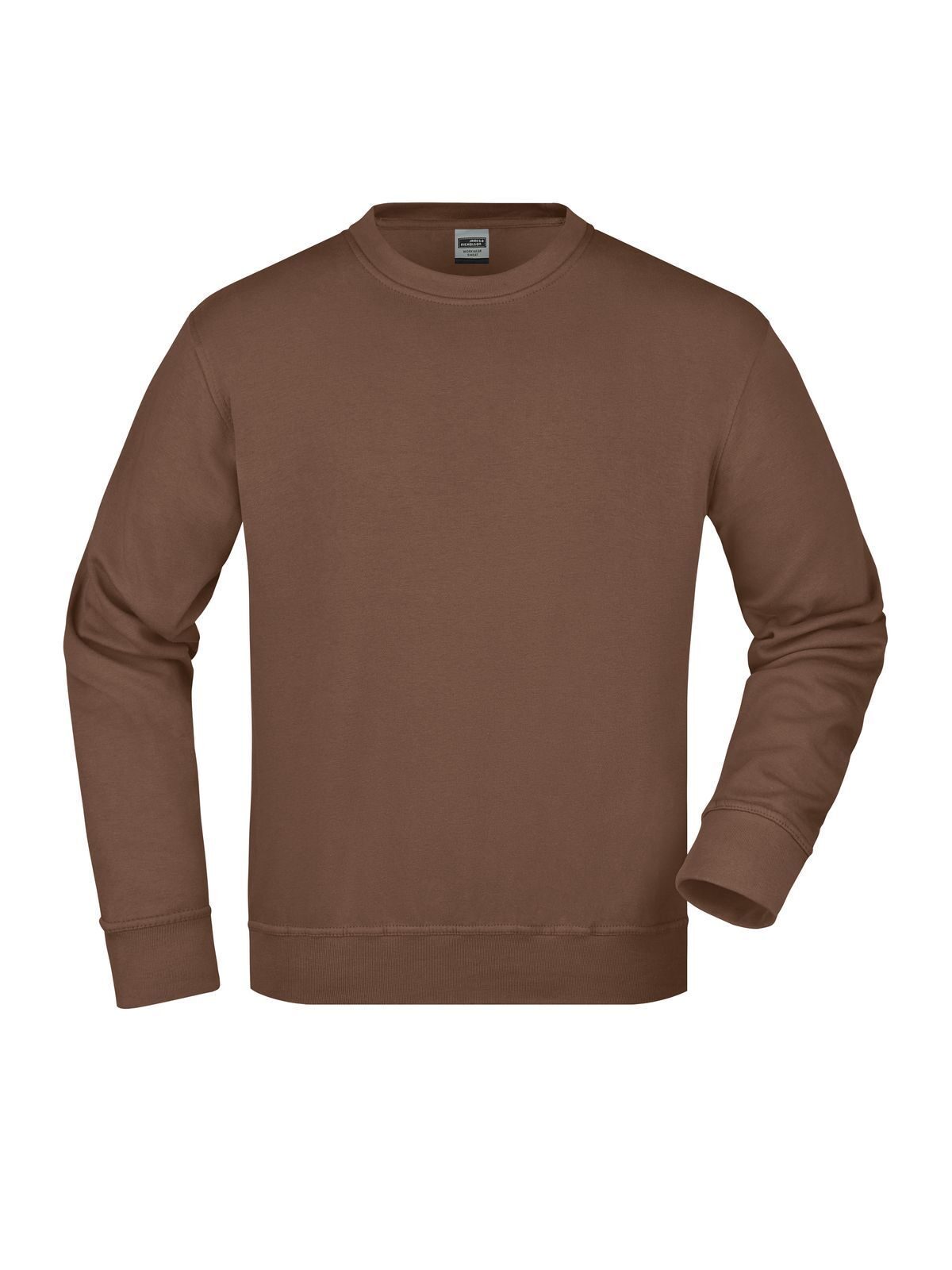 Workwear Sweatshirt Sweatshirt / Hoodie – Daiber – Farbe Braun – individuell veredelbar