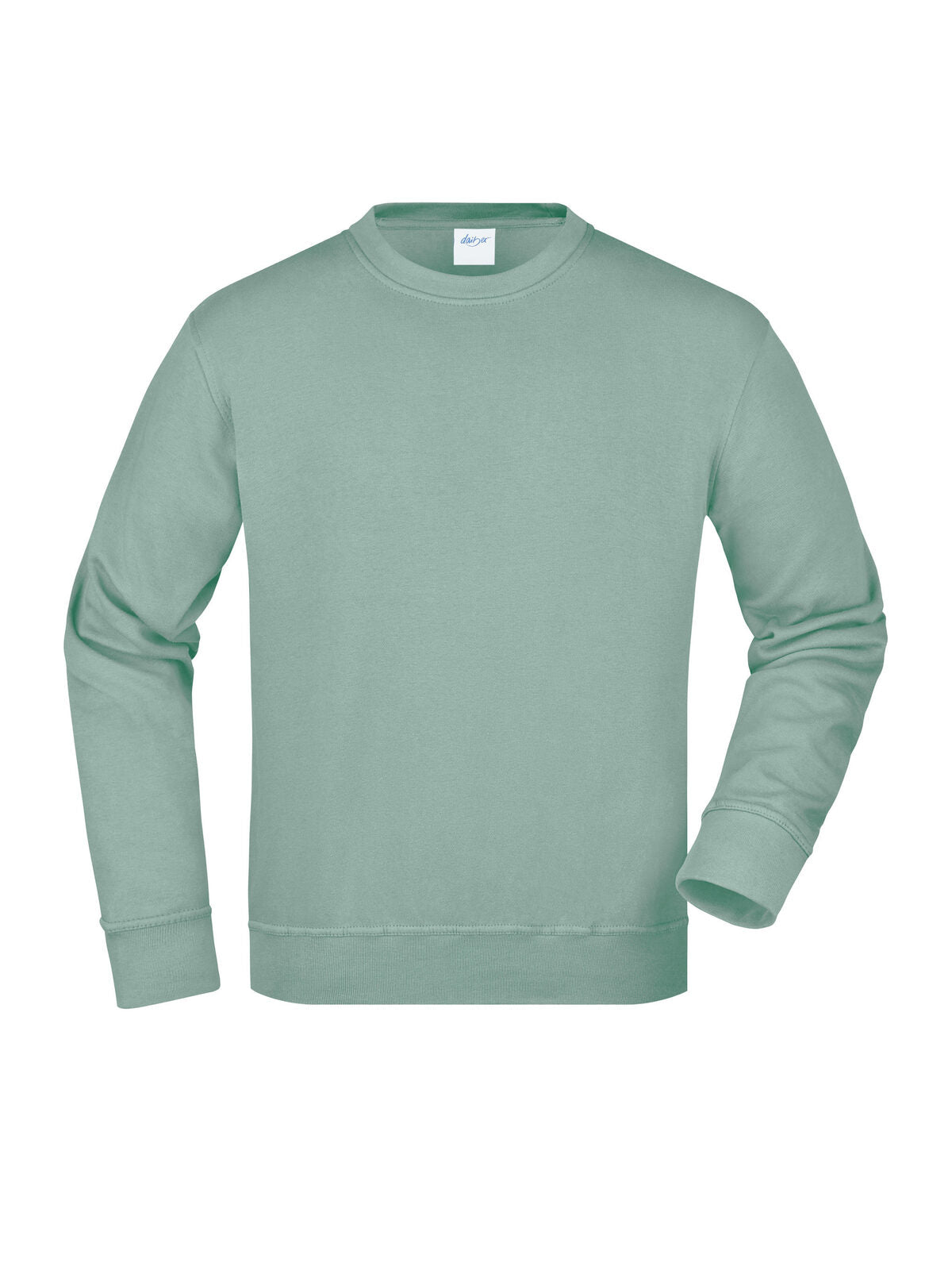 Workwear Sweatshirt Sweatshirt / Hoodie – Daiber – Farbe foggy-green – individuell veredelbar