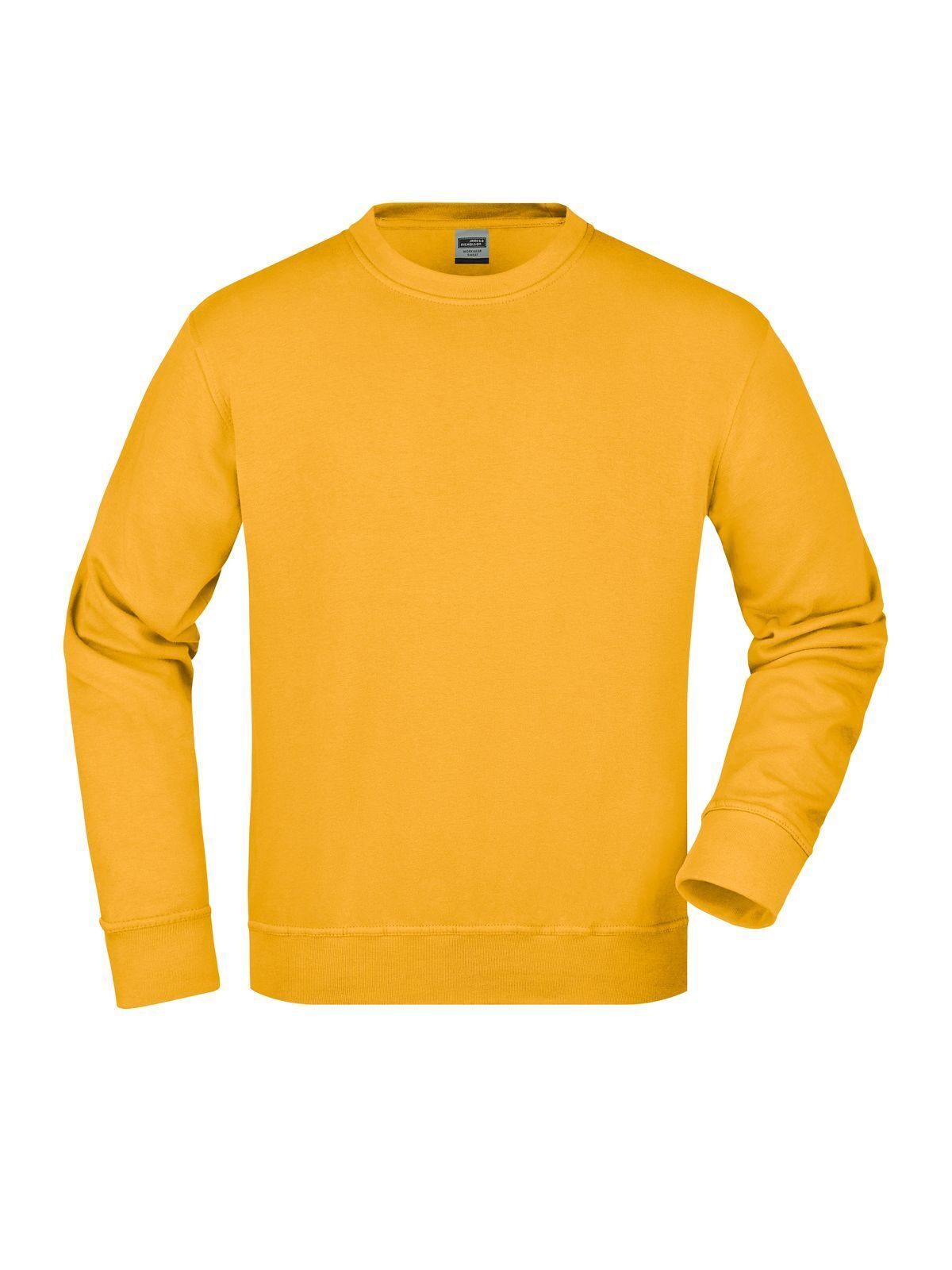 Workwear Sweatshirt Sweatshirt / Hoodie – Daiber – Farbe gold-yellow – individuell veredelbar