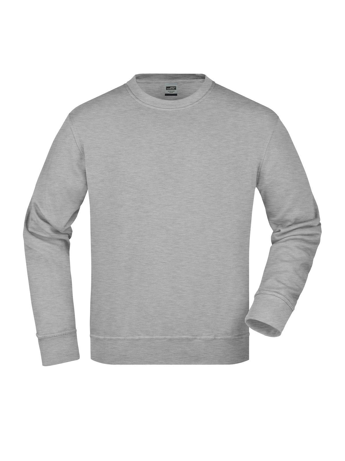 Workwear Sweatshirt Sweatshirt / Hoodie – Daiber – Farbe grey-heather – individuell veredelbar