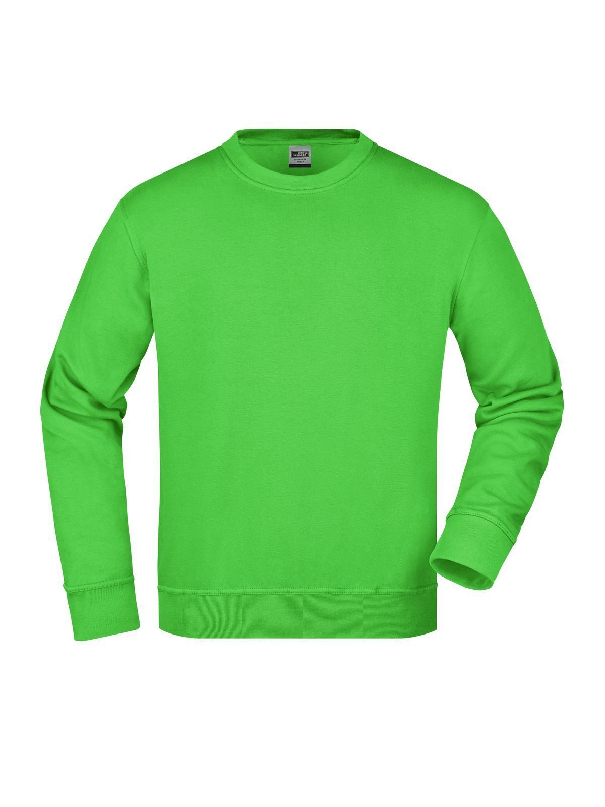 Workwear Sweatshirt Sweatshirt / Hoodie – Daiber – Farbe lime-green – individuell veredelbar