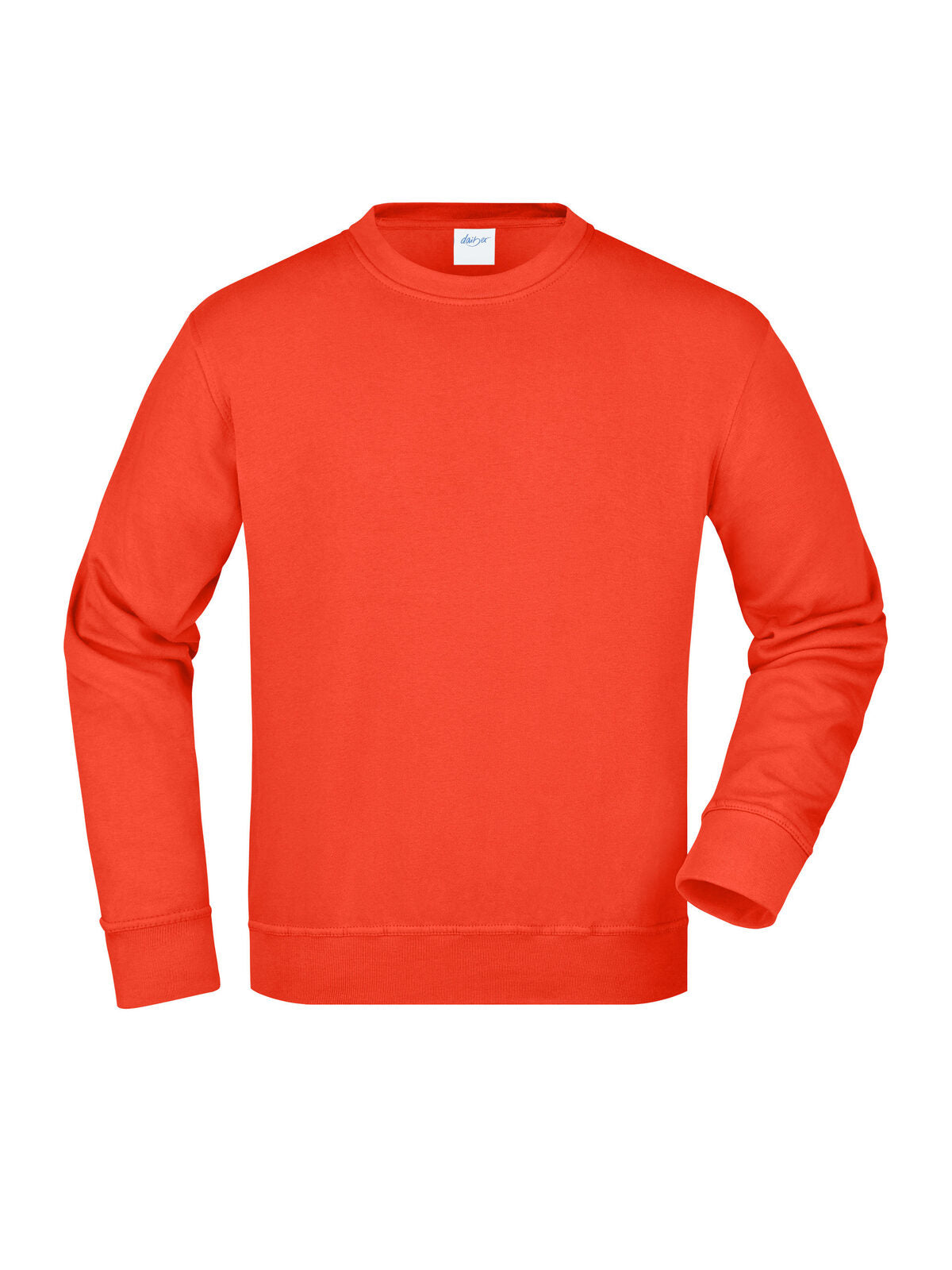 Workwear Sweatshirt Sweatshirt / Hoodie – Daiber – Farbe spicy-orange – individuell veredelbar