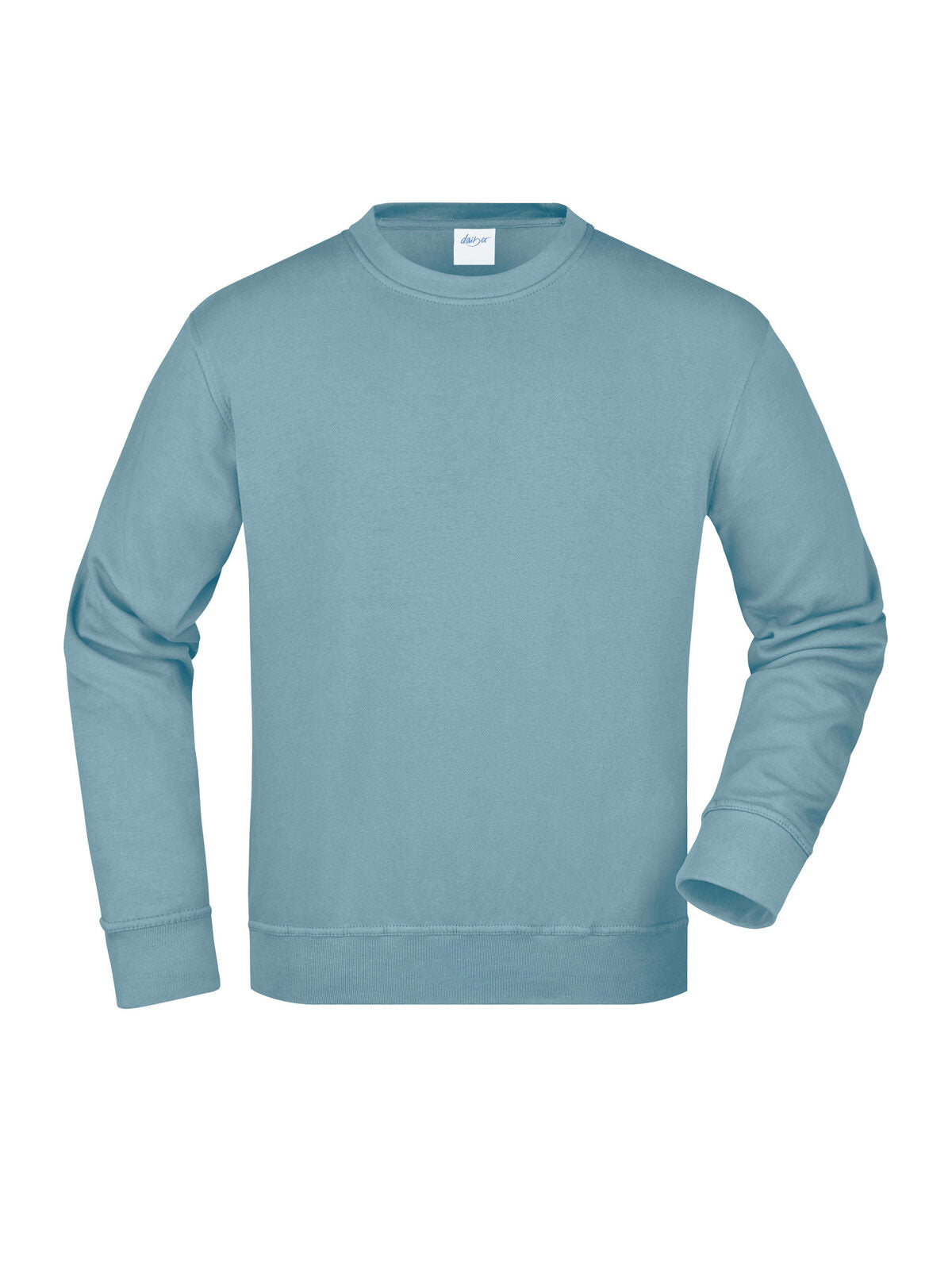 Workwear Sweatshirt Sweatshirt / Hoodie – Daiber – Farbe steel-blue – individuell veredelbar