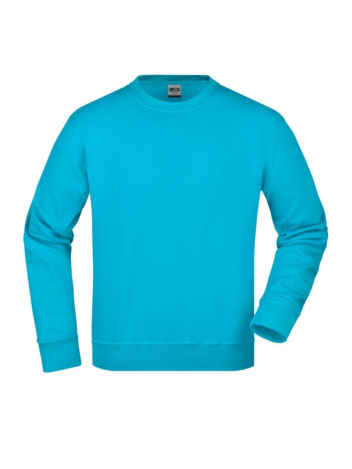 Workwear Sweatshirt Sweatshirt / Hoodie – Daiber – Farbe Türkis – individuell veredelbar