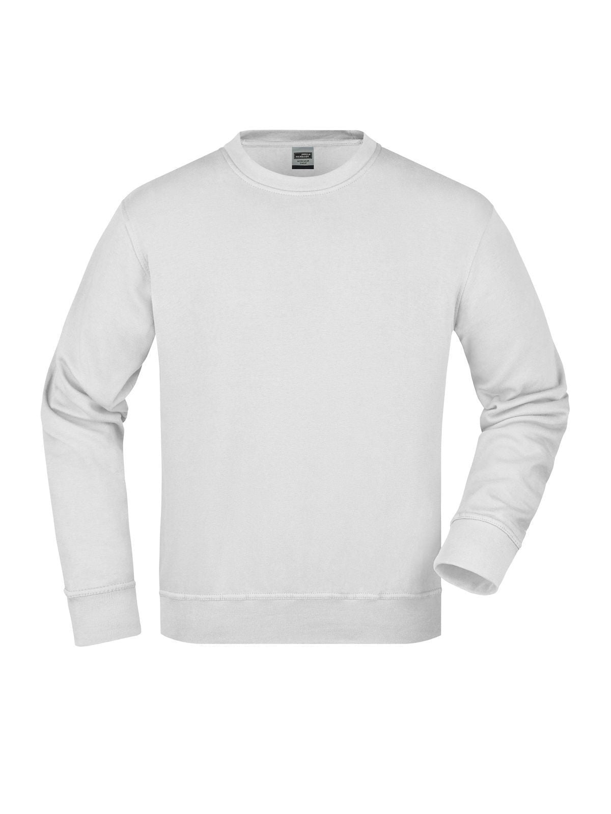 Workwear Sweatshirt Sweatshirt / Hoodie – Daiber – Farbe Weiß – individuell veredelbar