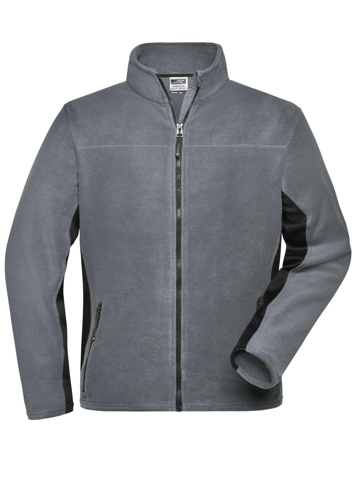 Workwear Fleece Jacket - Strong Herren – Daiber – Farbe carbon/black – individuell veredelbar