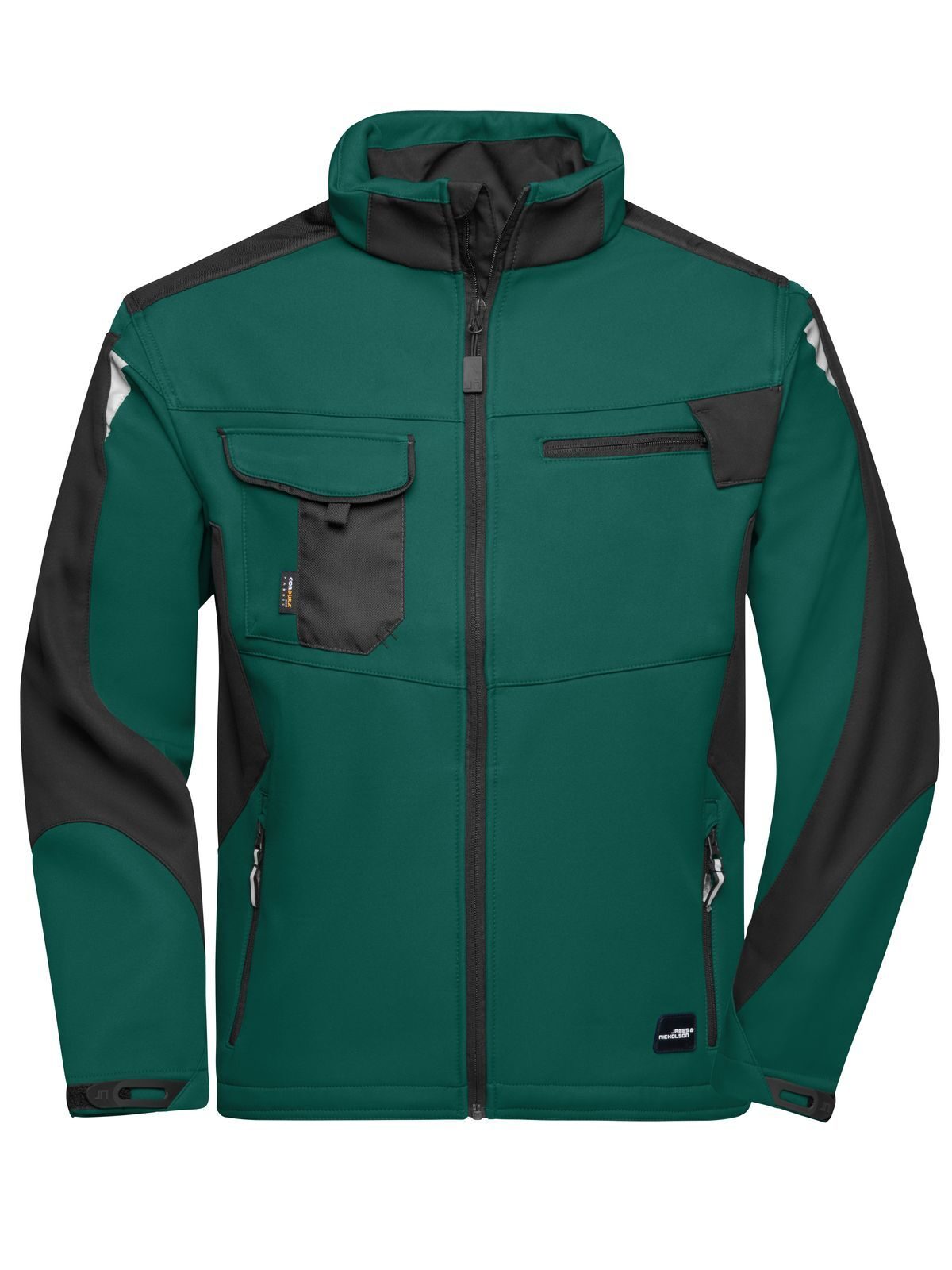 Workwear Softshell Jacket - Strong – Daiber – Farbe dark-green/black – individuell veredelbar